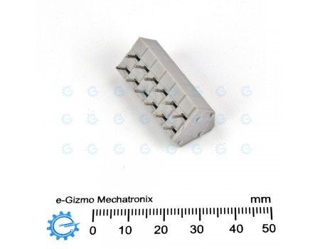 6 pole Screwless Terminal Connector PCB Mounting 5A 6 pole Screwless Terminal Connector PCB Mounting 5A