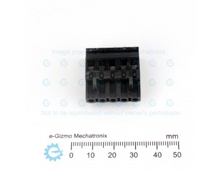 Male Pluggable Screw Terminal Block 10A 5.08mm Pitch 5P PTB750B-5