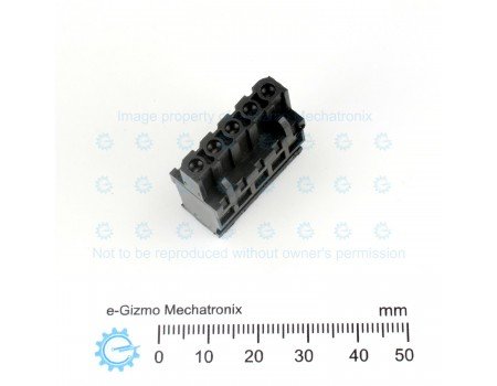 Male Pluggable Screw Terminal Block 10A 5.08mm Pitch 5P PTB750B-5