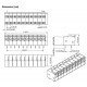 Wurth Elektronik 2-pole 5mm Screwless Horizontal Entry PCB Terminal