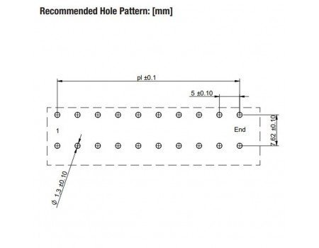 Wurth Elektronik 2-pole 5mm Screwless Horizontal Entry PCB Terminal