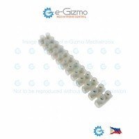 12-pole Barrier Terminal Block Connector 16A Brass