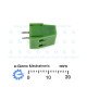 MF128-2 2 pole Screw Terminal Connector PCB Mounting 10A 5mm Pitch