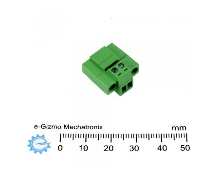 2-pole  Dinkle Pluggable Screw Terminal Connector