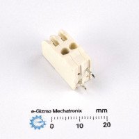 WAGO 251-107 Combi PCB Terminal Block + IDC Contact 2 Poles 2 Pins 2A