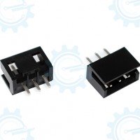 3-Pins wafer con. Bk std