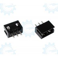 3-Pins wafer con. Bk std