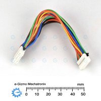 2x7 14-poles 2.0mm pitch Wafer Cable Female-Female L=100mm