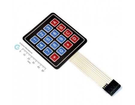 4x4 Membrane Keypad