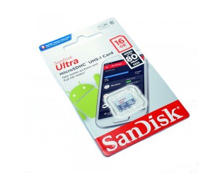 Sandisk Ultra 16GB microS