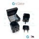 Three piece Travel Universal Plug Adapter with Case