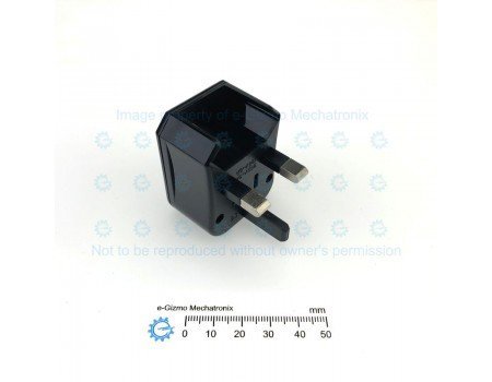 Three piece Travel Universal Plug Adapter with Case