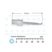 Grabber Hook Test Clip 58mm Red