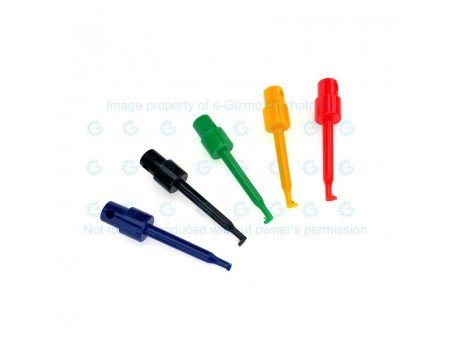 Grabber Hook Test Clip 58mm Black Grabber Hook Test Clip 58mm Black