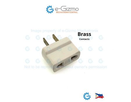 Kopez EU to US Round to Flat Plug Coversion Adapter KM 2017