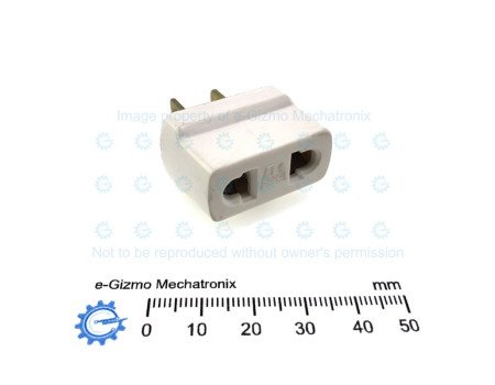 Kopez EU to US Round to Flat Plug Coversion Adapter KM 2017