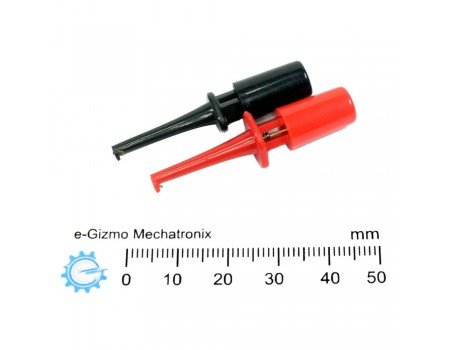 Grabber Clip Pair ( Black & Red )