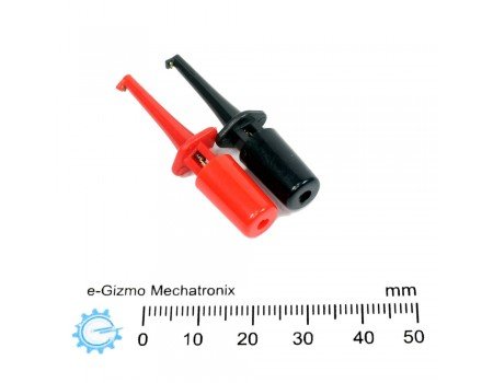 Grabber Clip Pair ( Black & Red )