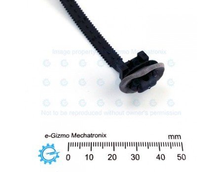 Automotive Car Cable tie 8W x 140L with Retainer Clip