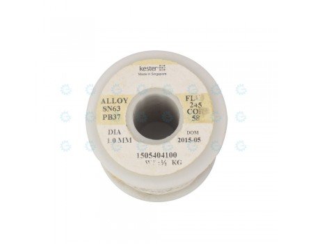 Kester d1.0 x 2M Solder Wire Sn63Pb37