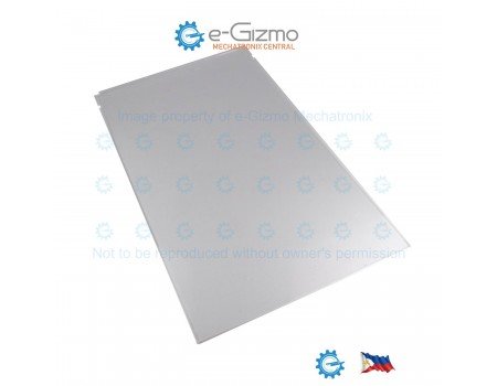AC2 Extruded Acrylic 420W x 250L x 3T mm Clear with Diffuser Side