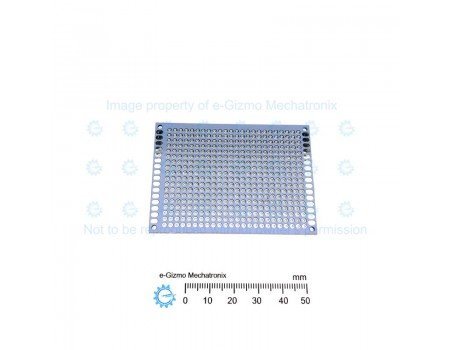 Double Side Universal Prototyping PCB FR4 5x7cm White