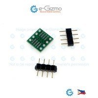 SOIC-SSOP to DIP Adapter 8-Pin 300mils with Header Pins