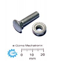 Carriage Bolt & Nut m6x24 Carriage Bolt & Nut m6x24