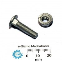 Carriage Bolt & Nut m6x30 Carriage Bolt & Nut m6x30