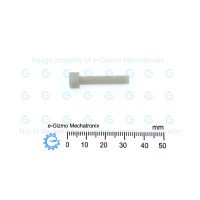 10pcs Bulte M5 x 25mm Nylon Allen Hex Bolt Screw