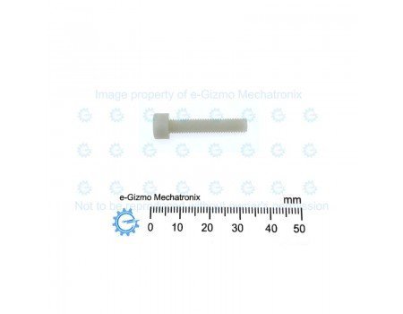 Bulte M5 x 25mm Nylon Allen Hex Bolt Screw