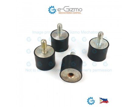 4pcs Anti Vibration Isolator Damper Mount M8x20 x D30 mm