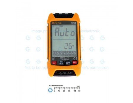 Aneng SZ02 9999 counts Smart DMM Multimeter AC True RMS w/ Temperature Probe Org