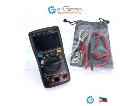 ZT102A 6000 counts Multimeter AC True RMS with Temperature Probe ZT102A 6000 counts Multimeter AC True RMS with Temperature Probe
