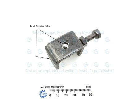 Heavy Duty Stainless Steel U/C Adjustable Clamp