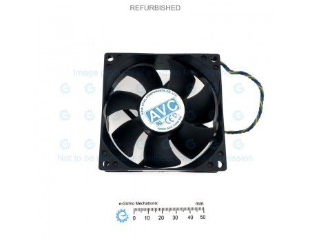 AVC 80x80mm 12VDC 0.7A 4600RPM Axial Fan 4-wires Speed Out & PWM In DS08025T12U