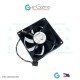 Foxconn  92x92mm 12VDC 0.6A 4000RPM Fan 4-wires Speed Out & PWM In PV903212PSPF