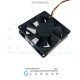 Sunon  80x80mm 12VDC 0.13A 3300RPM Fan 3-wires Speed Out EE80201S1