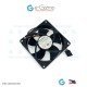 Foxconn 80x80mm 12VDC 0.36A 4200RPM Fan 4-wires Speed Out & PWM In PVA080F12H