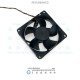 Foxconn 80x80mm 12VDC 0.36A 4200RPM Fan 4-wires Speed Out & PWM In PVA080F12H