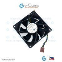 Foxconn 80x80mm 12VDC 0.65A 4600RPM Fan 4-wires Speed Out & PWM InPVA080G12Q