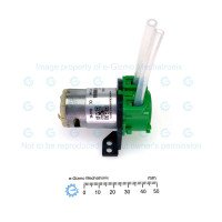 Micro Peristaltic Pump DC 12V 3x5mm 80ml per minute NKP-DCL-S10G Micro Peristaltic Pump DC 12V 3x5mm 80ml per minute NKP-DCL-S10G