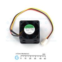 Sunon PMD1204PQBX-A 40mm 12V Server Axial Fan 3-wire Speed Monitor
