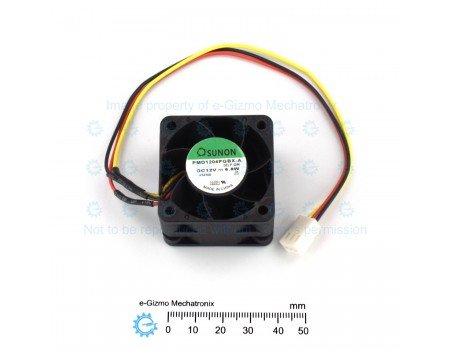 Sunon PMD1204PQBX-A 40mm 12V Server Axial Fan 3-wire Speed Monitor