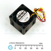 SanAce 36mm 12V Server Axial Fan Speed Monitor and PWM control 9GV3612P3J03