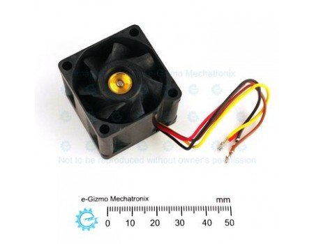 SanAce 36mm 12V Server Axial Fan Speed Monitor and PWM control 9GV3612P3J03