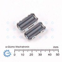 Snap ON RFI Ferrite 5x3.5mm Capacity Clamp Snap ON RFI Ferrite 5x3.5mm Capacity Clamp