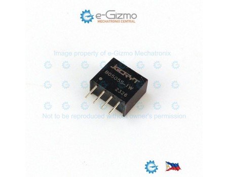 B0505S 5V 1W Isolated and Unregulated DC/DC Converter