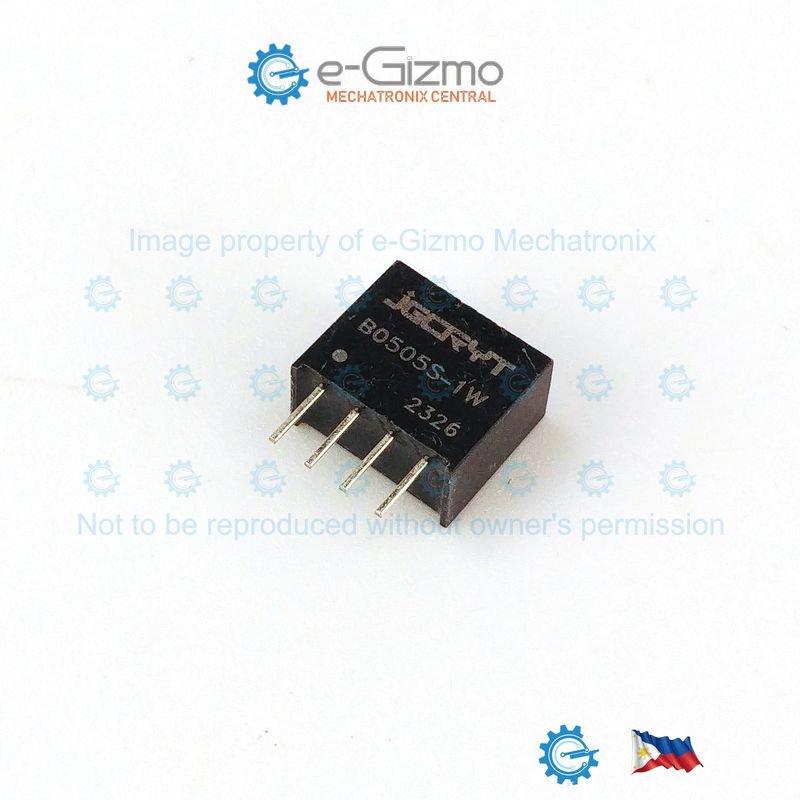 thumbnail image 2 of B0505S-1W DC-DC Isolated Power Module 5V Input/Output – For RS232/485 – 20mHz 2 of 3