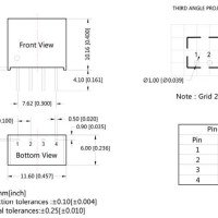 B0505S 5V 1W Isolated and Unregulated DC/DC Converter